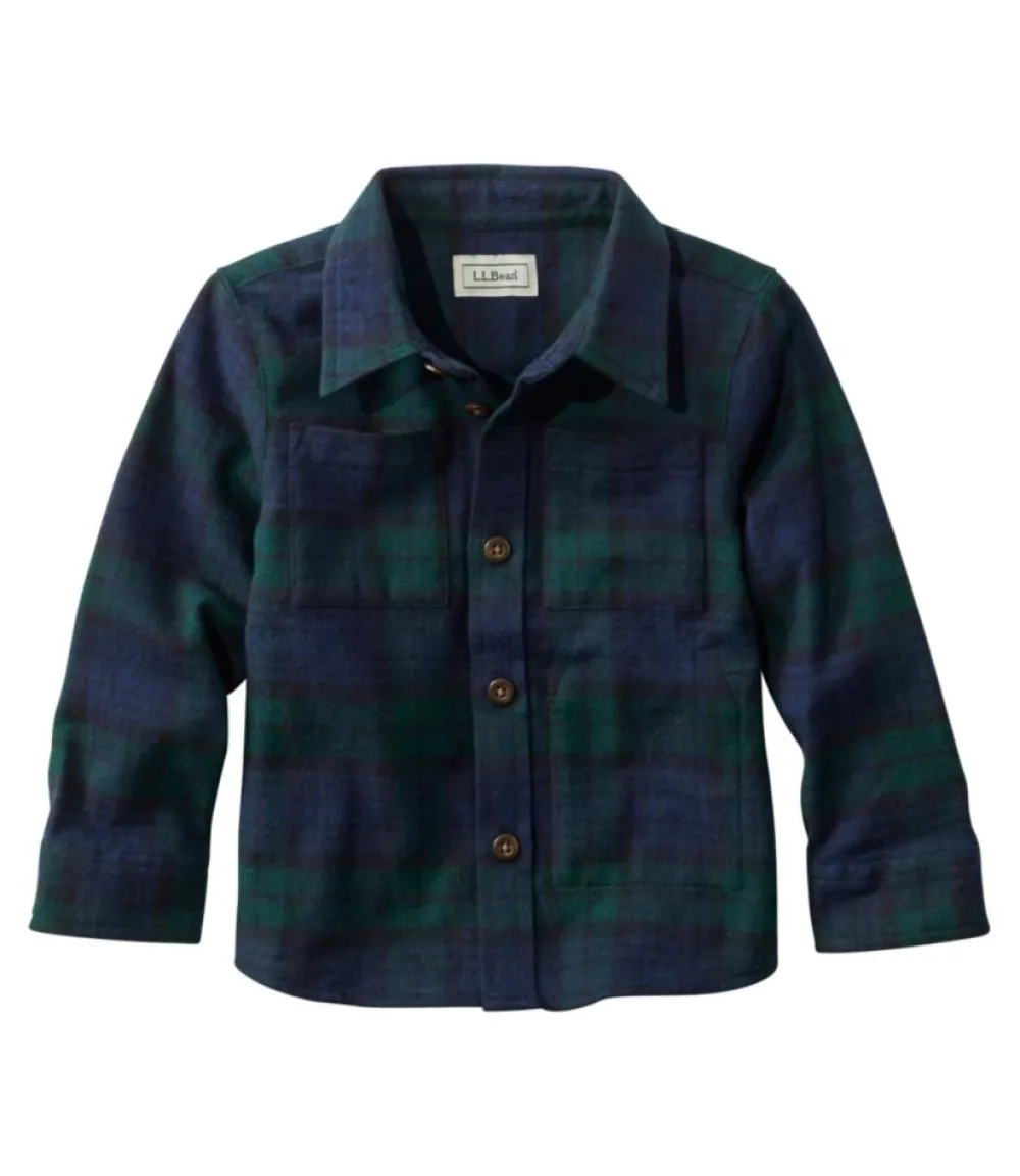 "Toddlers' Scotch Plaid Flannel Shirt"-L.L.Bean Store