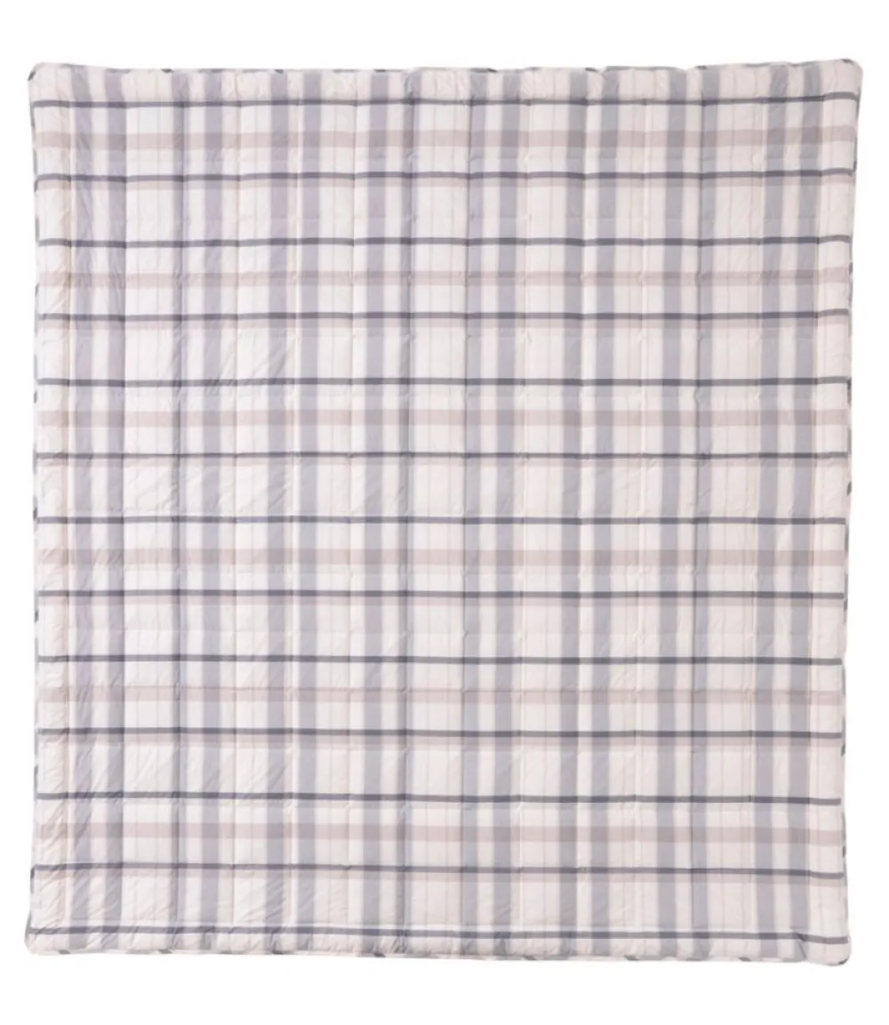 "Ultrasoft Cotton Comforter, Plaid"-L.L.Bean Best