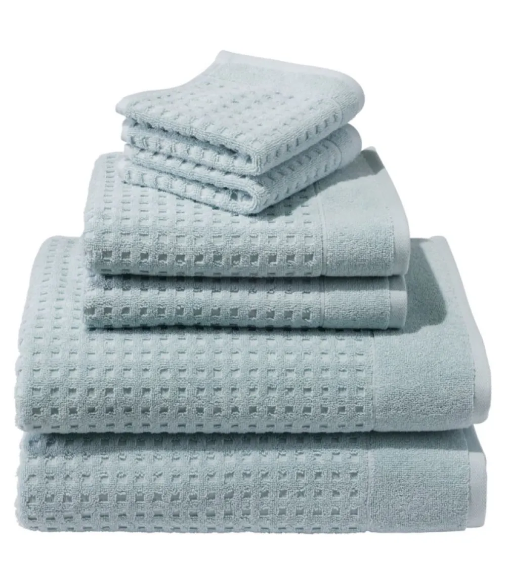 "Waffle Cotton Towel Set"-L.L.Bean Best Sale