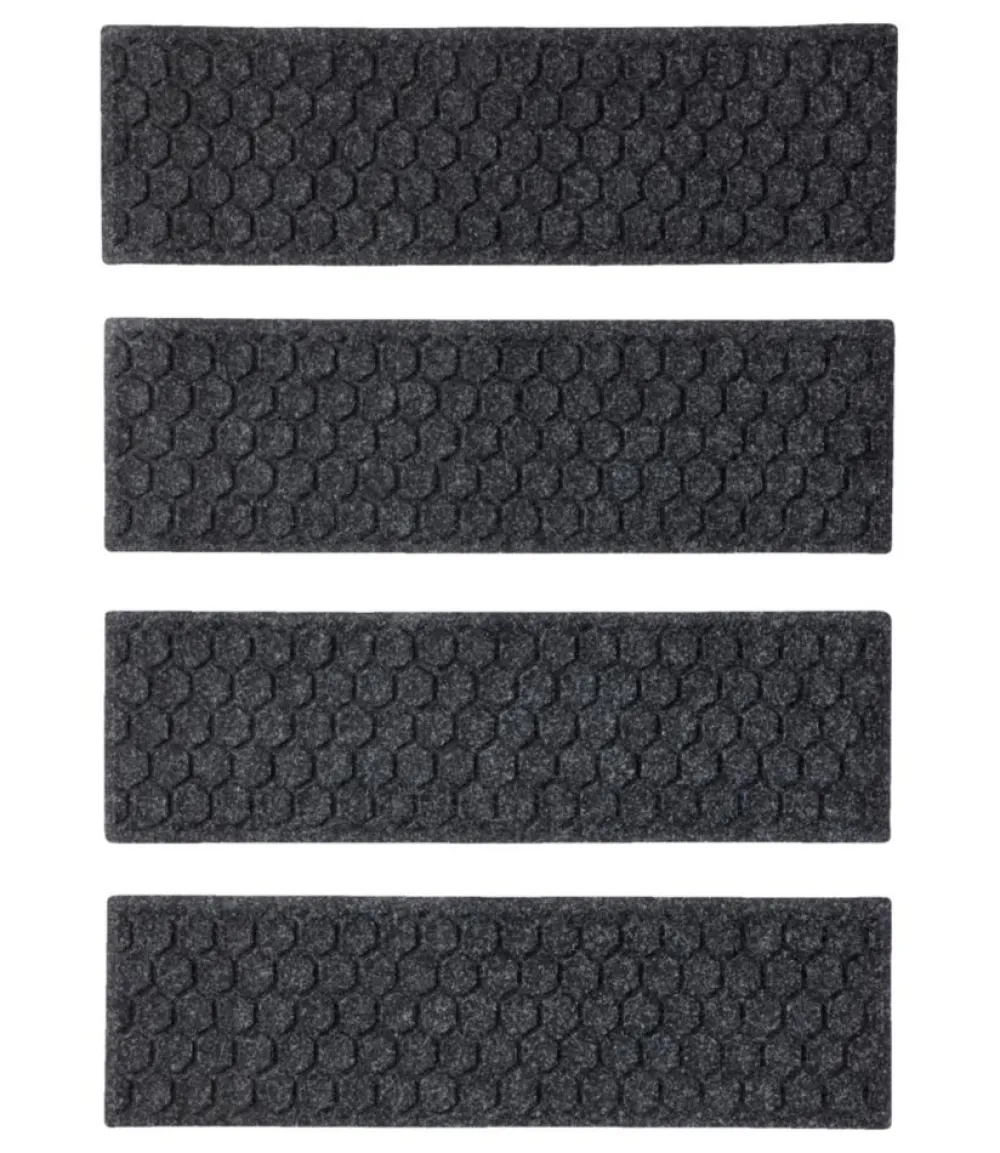 "Washable Waterhog Mat, Stair Treads, Set of Four, Honeycomb"-L.L.Bean Store