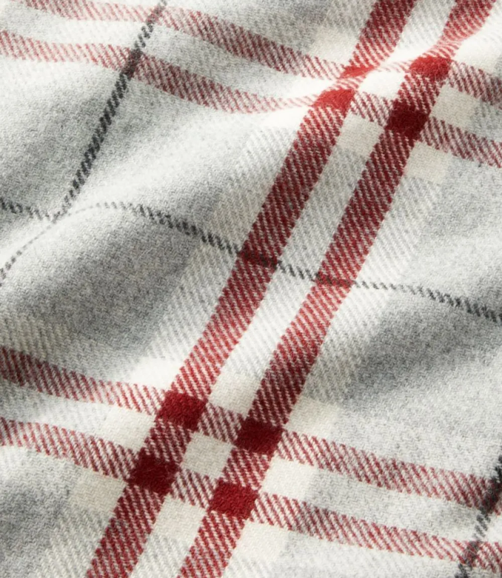 "Washable Wool Blanket, Plaid"-L.L.Bean Online