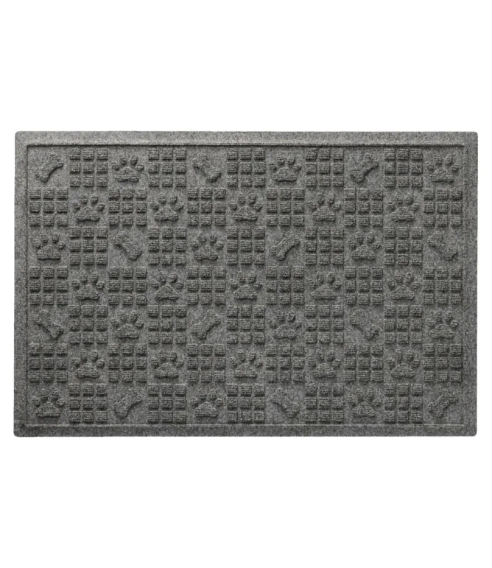 "Waterhog Dog Bones and Paws Mat"-L.L.Bean Best