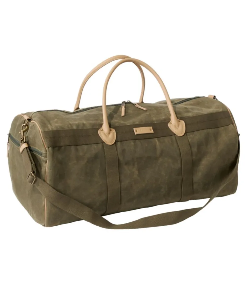 "Waxed Canvas Duffle, Large"-L.L.Bean Discount