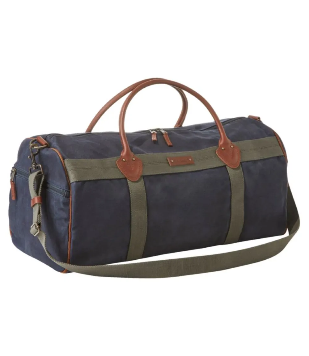 "Waxed Canvas Duffle, Medium"-L.L.Bean Flash Sale