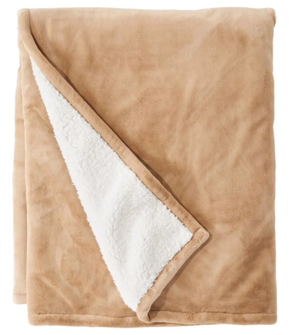 "Wicked Plush Sherpa Throw"-L.L.Bean Best