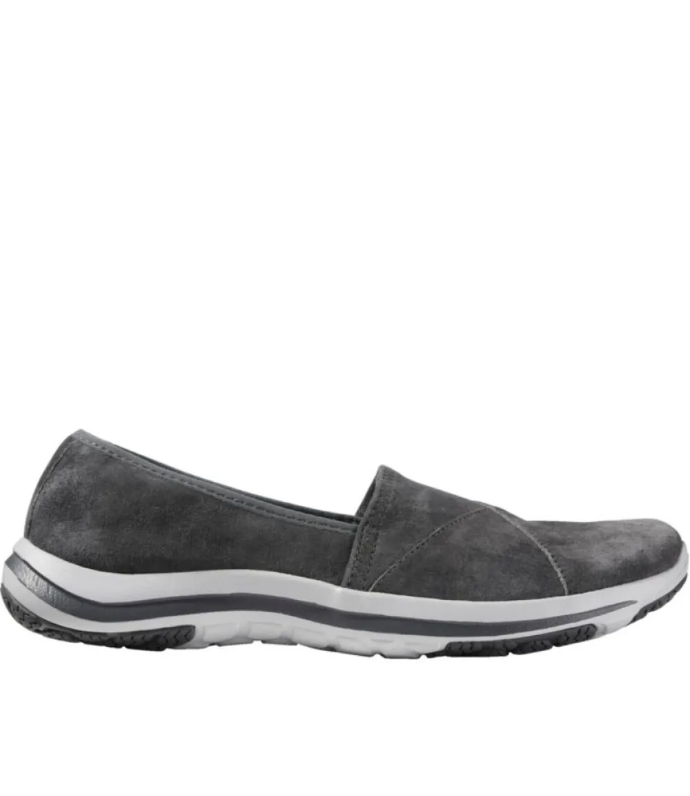 "Women's Back Cove Stretch Slip-Ons, Nubuck"-L.L.Bean Cheap