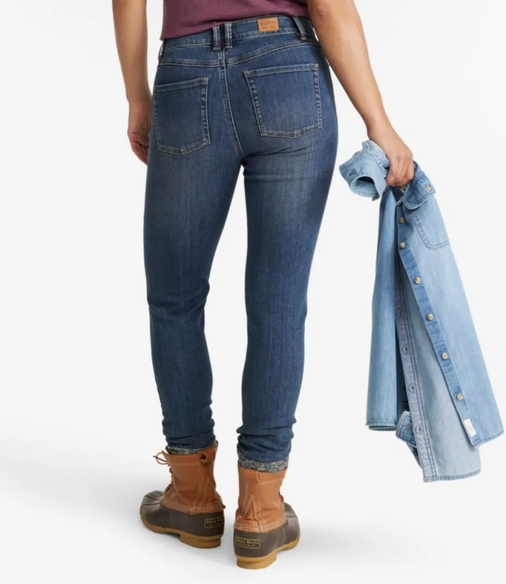 "Women's BeanFlex® Jeans, Mid-Rise Skinny-Leg"-L.L.Bean Discount