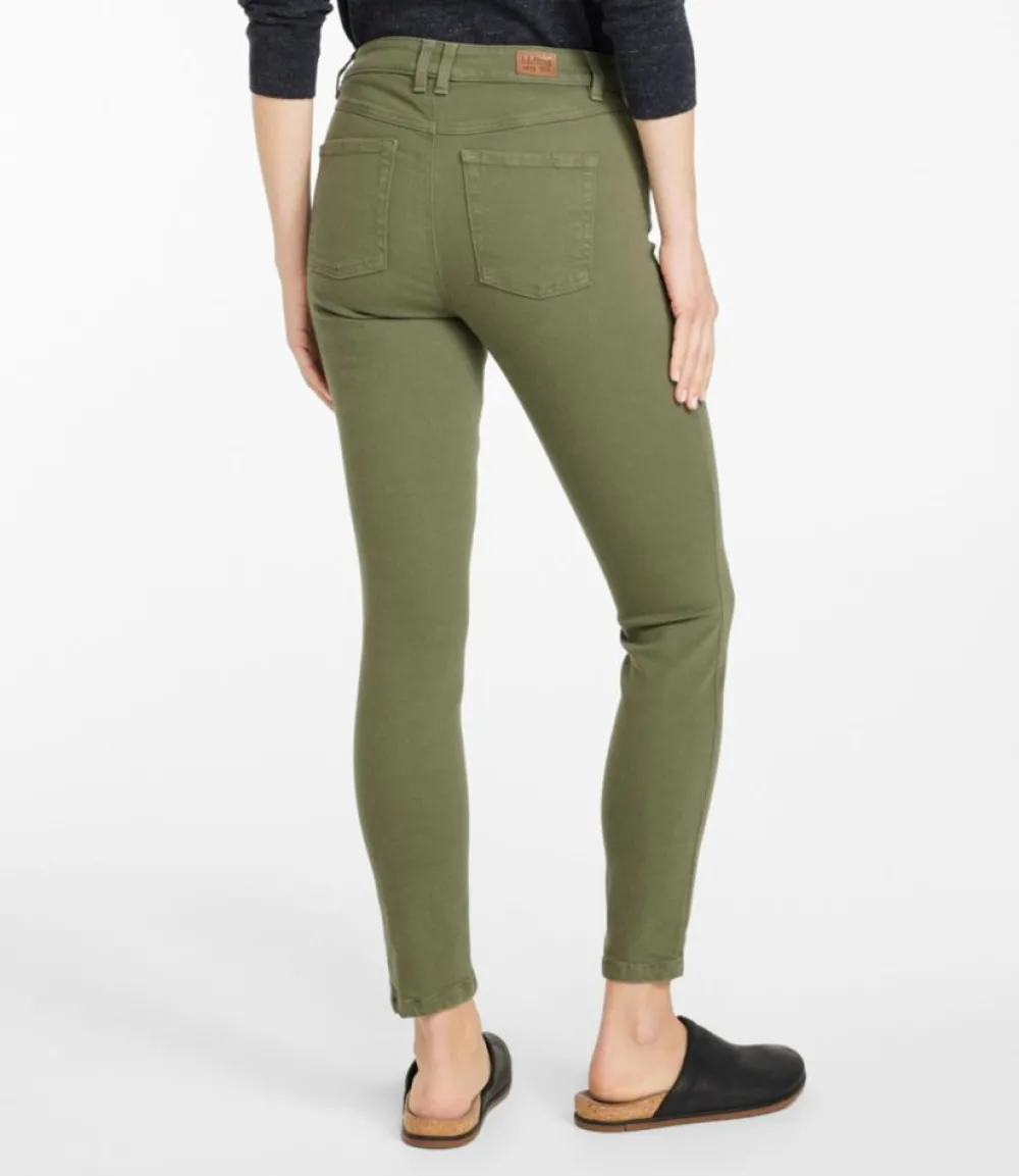 "Women's BeanFlex®Jeans, High-Rise Slim-Leg Ankle Color"-L.L.Bean Cheap