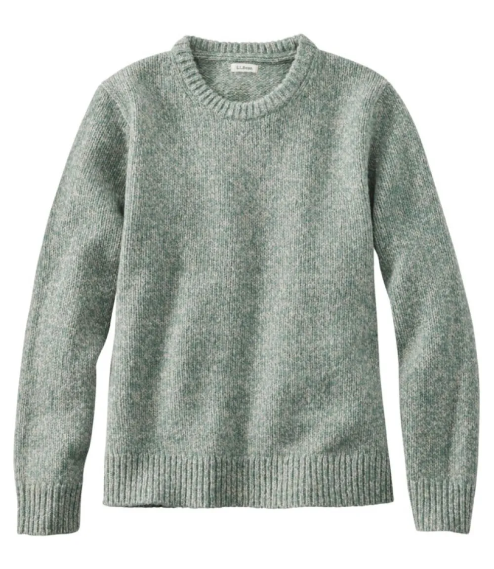 "Women's Bean's Classic Ragg Wool Sweater, Crewneck"-L.L.Bean Clearance