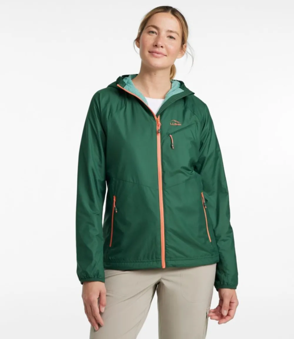 "Women's Bean's Performance Fleece-Lined Windbreaker Jacket"-L.L.Bean Outlet