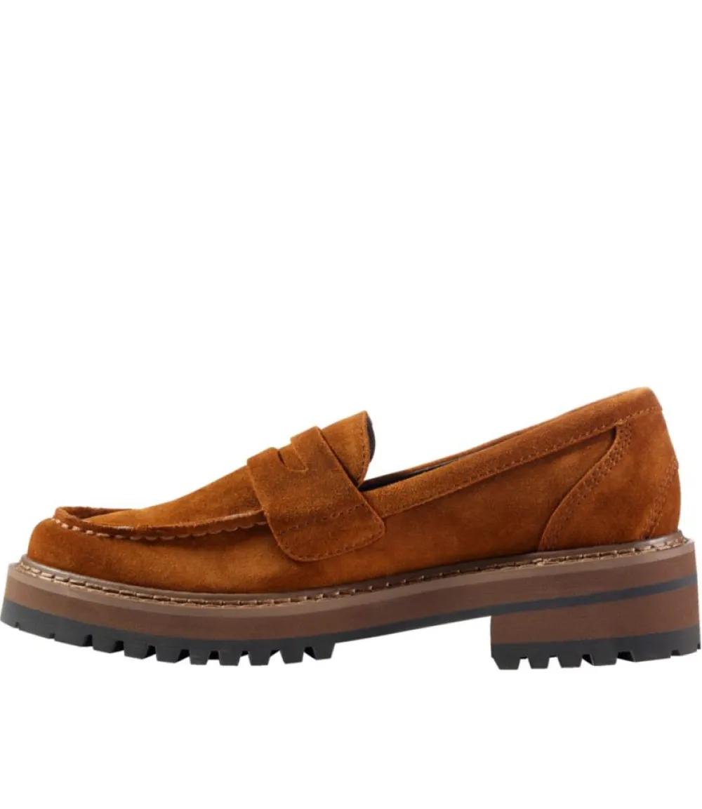 "Women's Camden Hills Penny Loafers, Suede"-L.L.Bean Best Sale