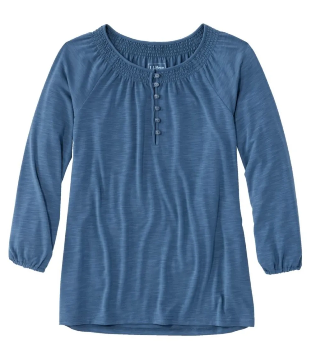 "Women's Camden Hills Tee, Three-Quarter-Sleeve"-L.L.Bean Flash Sale