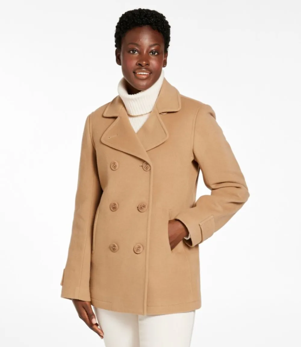 "Women's Classic Lambswool Peacoat"-L.L.Bean Shop