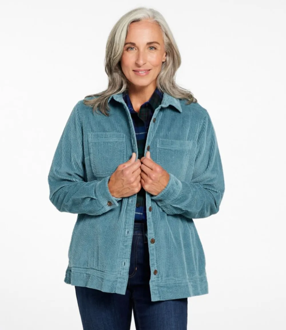 "Women's Comfort Corduroy Relaxed Shirt"-L.L.Bean Sale