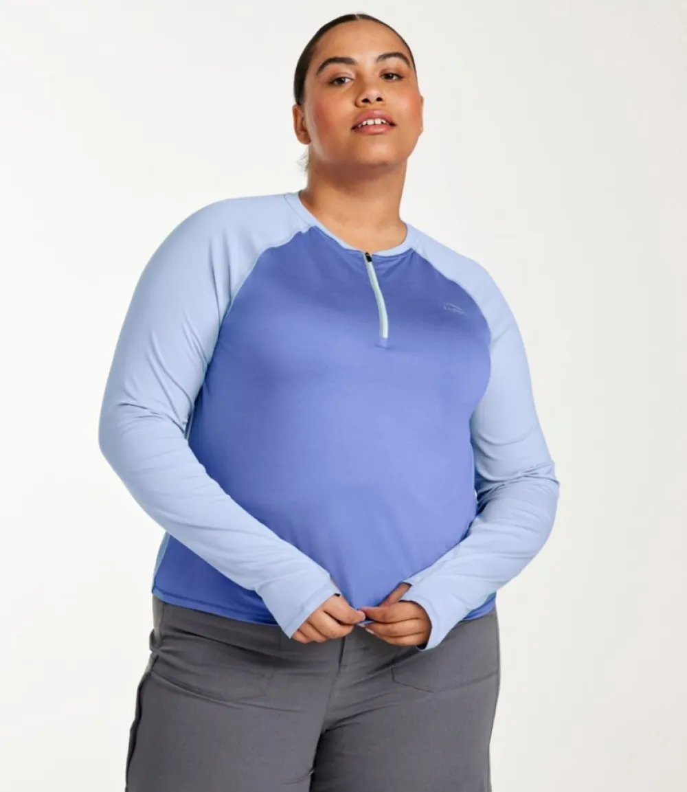 "Women's Comfort Cycling Jersey, Long-Sleeve"-L.L.Bean Fashion