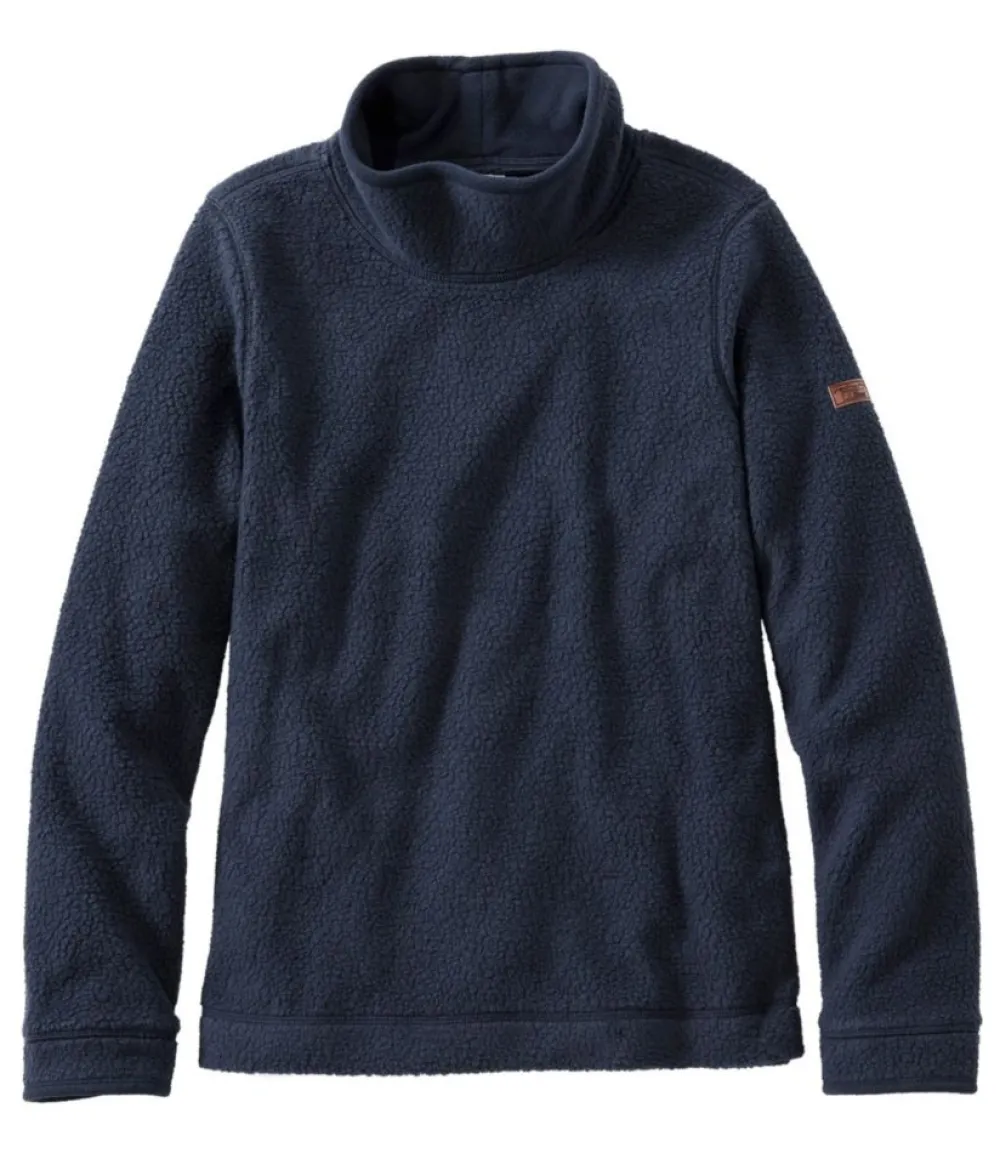 "Women's Cozy Cottage Fleece, Funnelneck Pullover"-L.L.Bean Discount