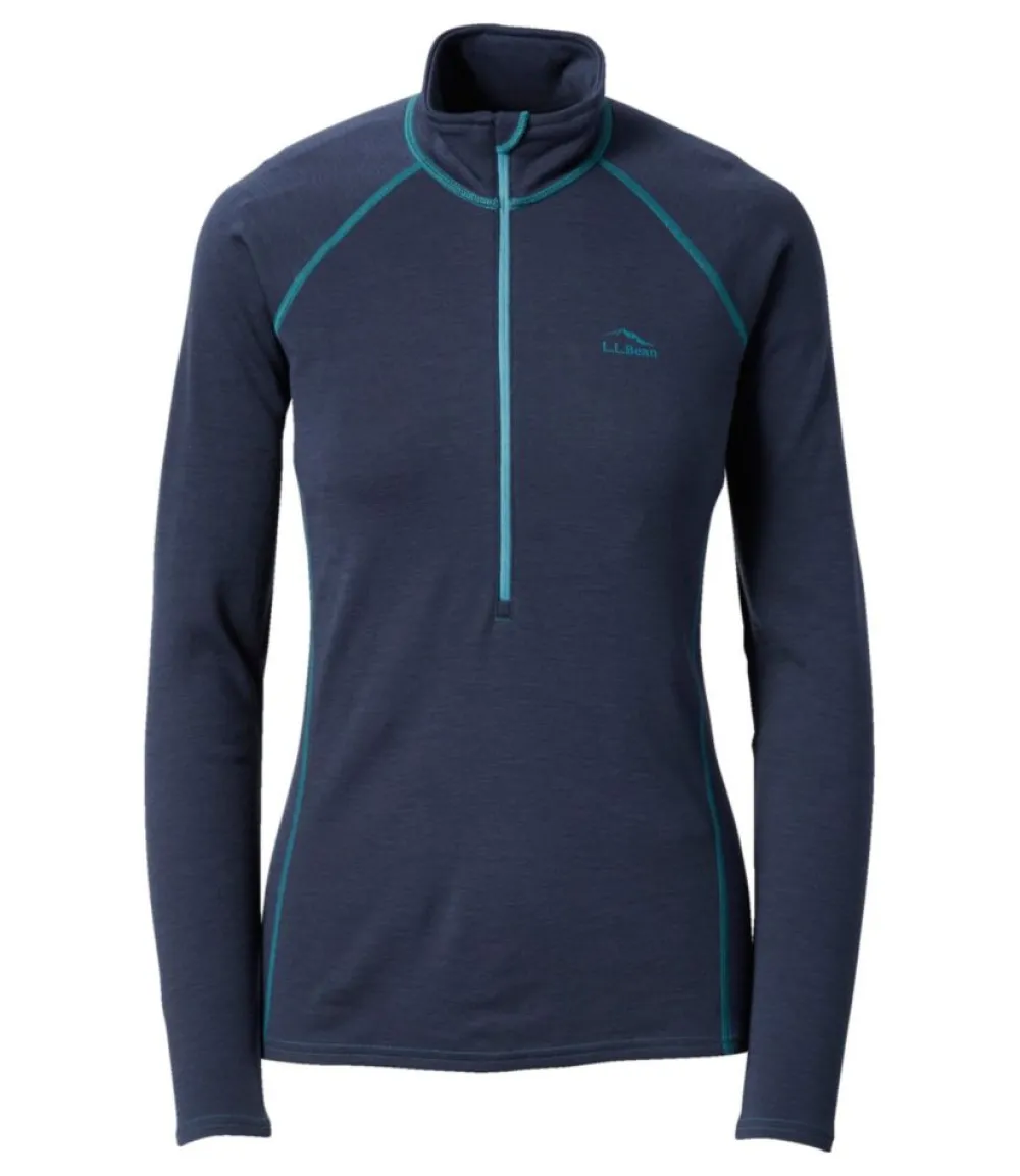 "Women's Cresta Midweight 250 T-Zip Top"-L.L.Bean Best Sale