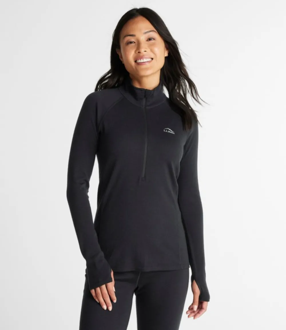 "Women's Cresta Midweight 250 T-Zip Top"-L.L.Bean Best Sale