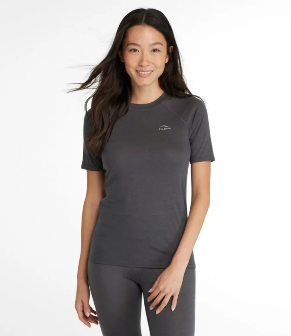 "Women's Cresta Ultralight 150 Crew Top, Short-Sleeve"-L.L.Bean Hot