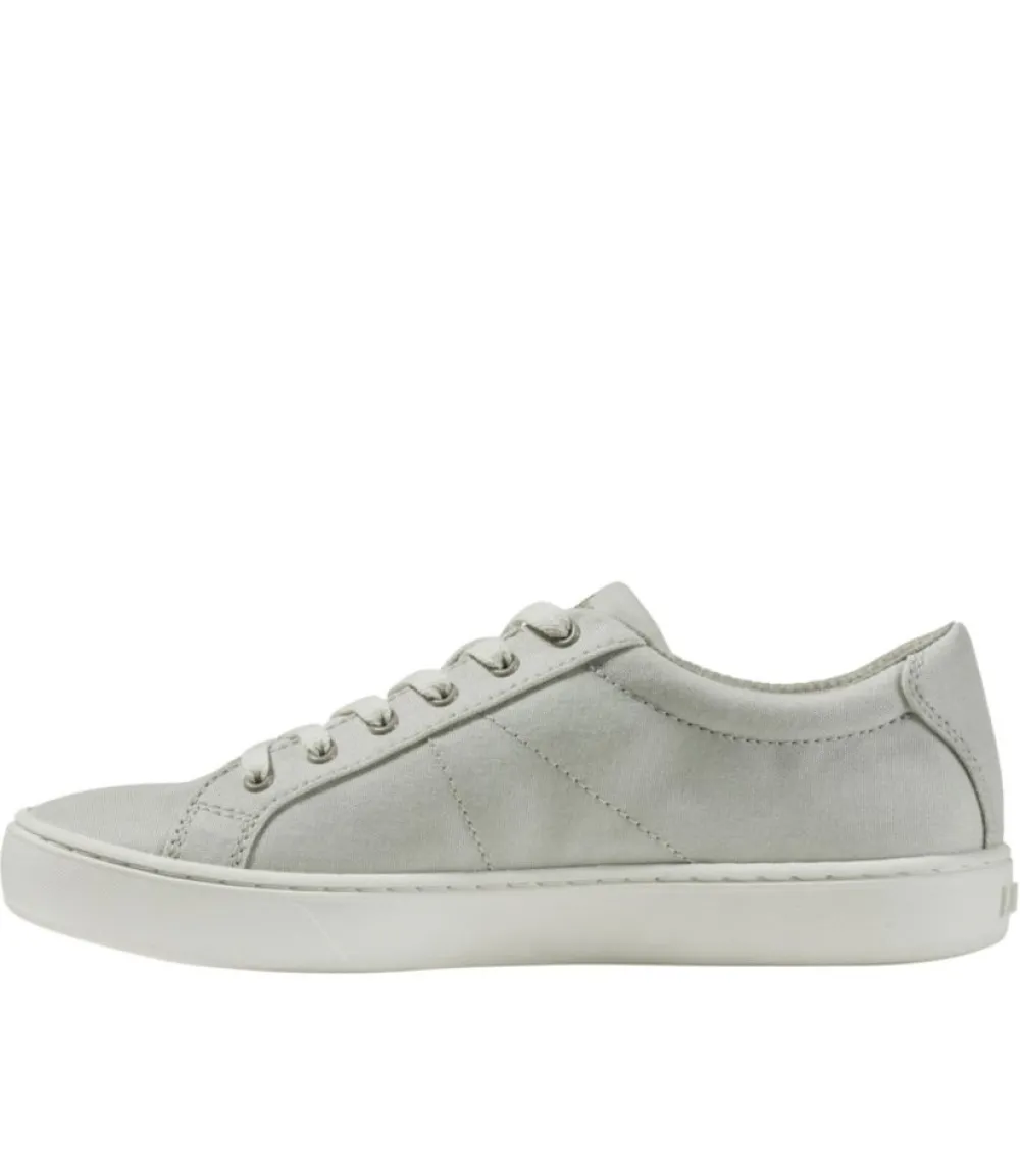 "Women's Eco Bay Canvas Sneakers, Lace-Up"-L.L.Bean Best