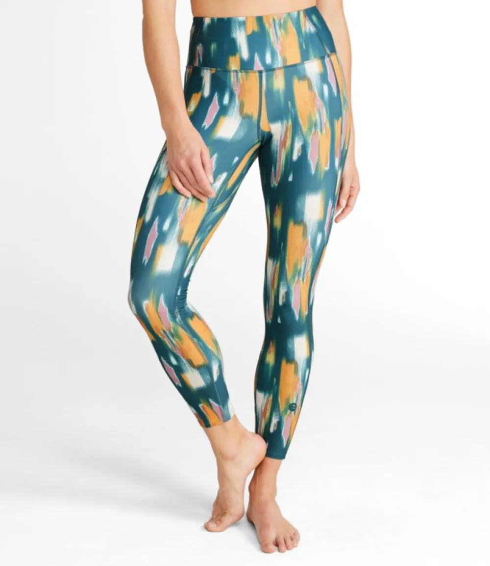 "Women's Everyday Performance 7/8 Leggings, High-Rise Print"-L.L.Bean Shop