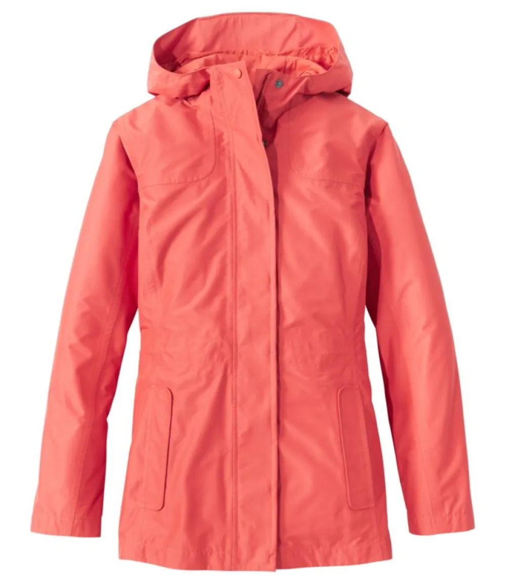 "Women's H2OFF Rain Jacket, PrimaLoft-Lined"-L.L.Bean Clearance