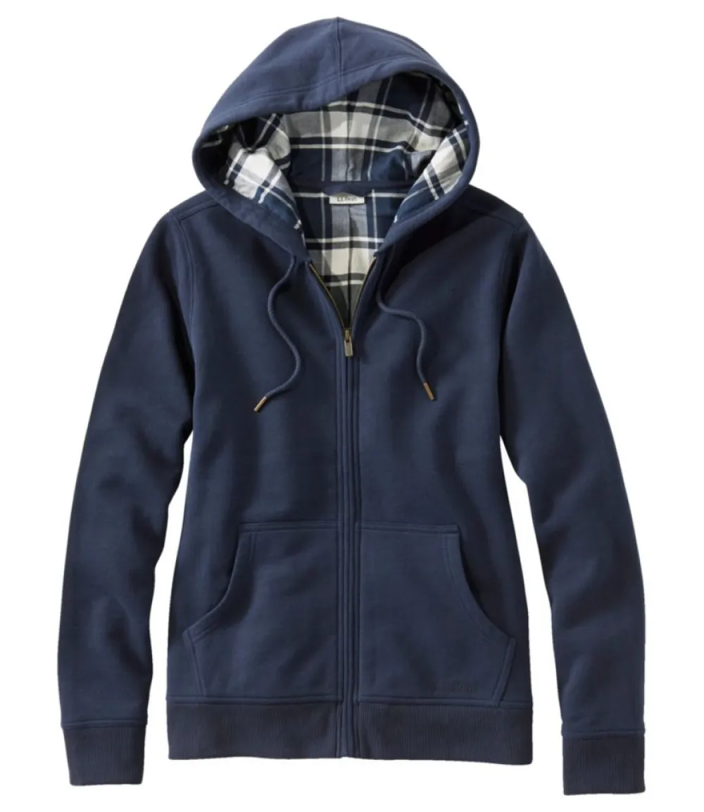 "Women's 1912 Sweatshirt, Flannel-Lined Hoodie"-L.L.Bean Best Sale