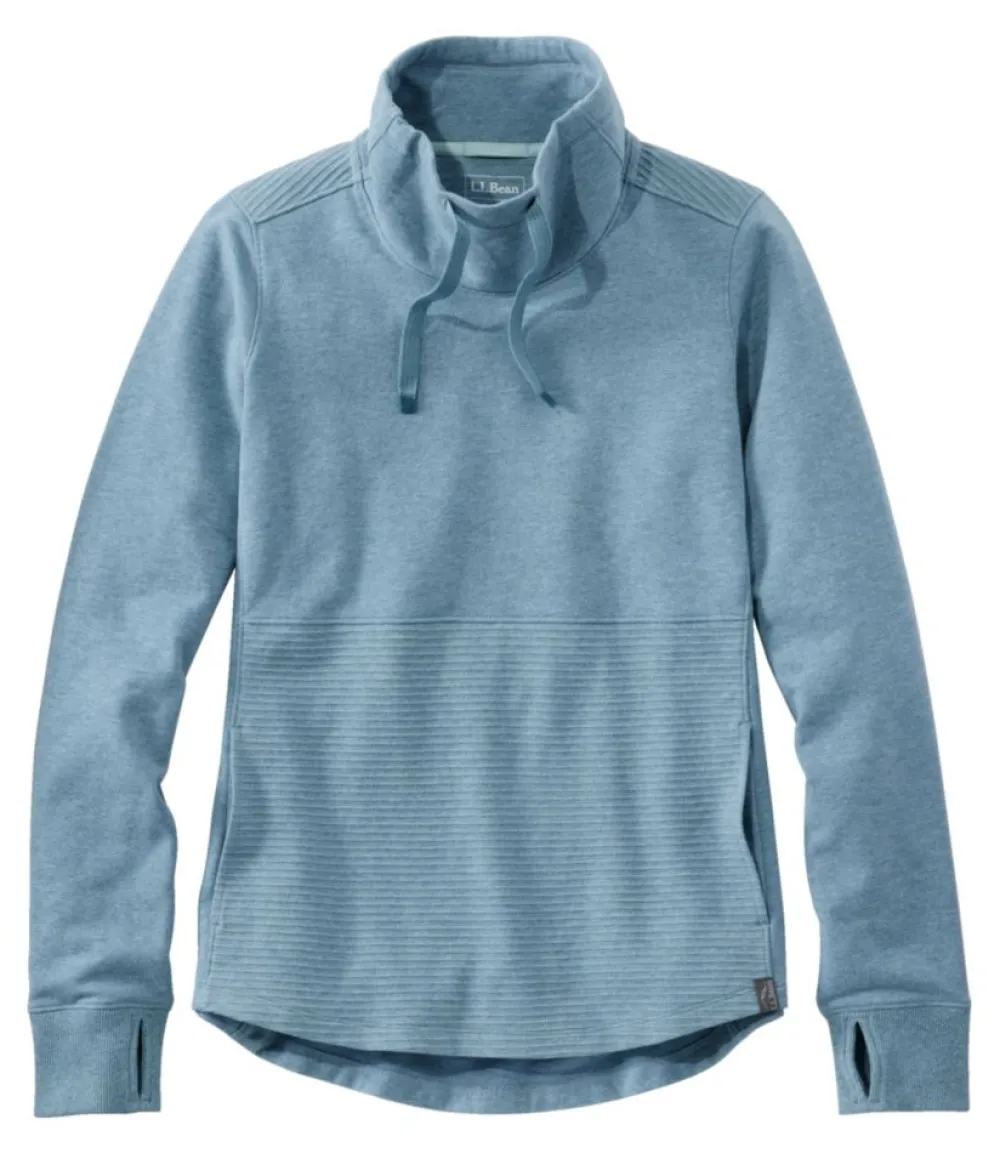 "Women's Cozy Mixed-Knit Pullover"-L.L.Bean Discount