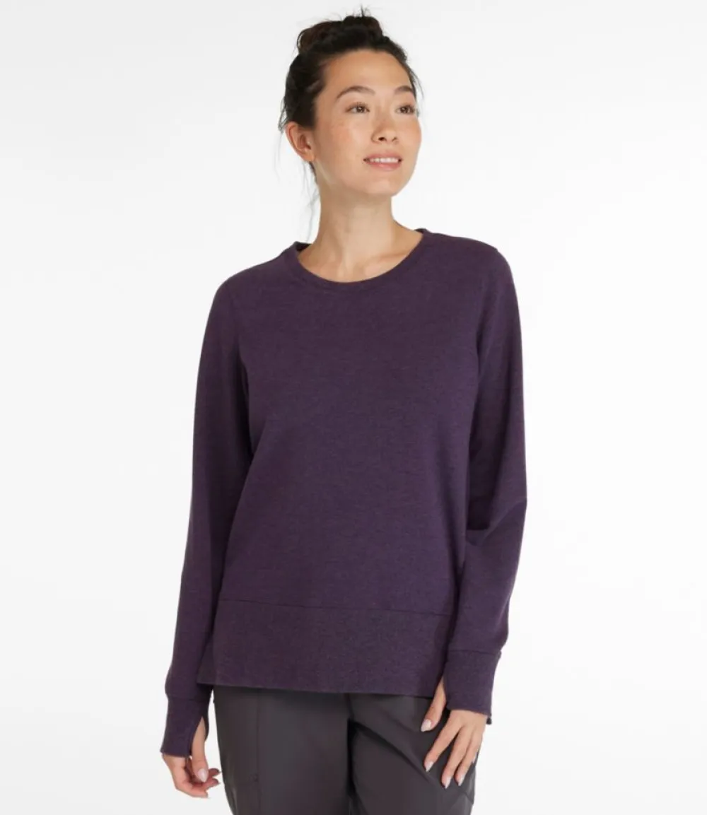 "Women's Cozy Sweatshirt, Split-Hem"-L.L.Bean Sale