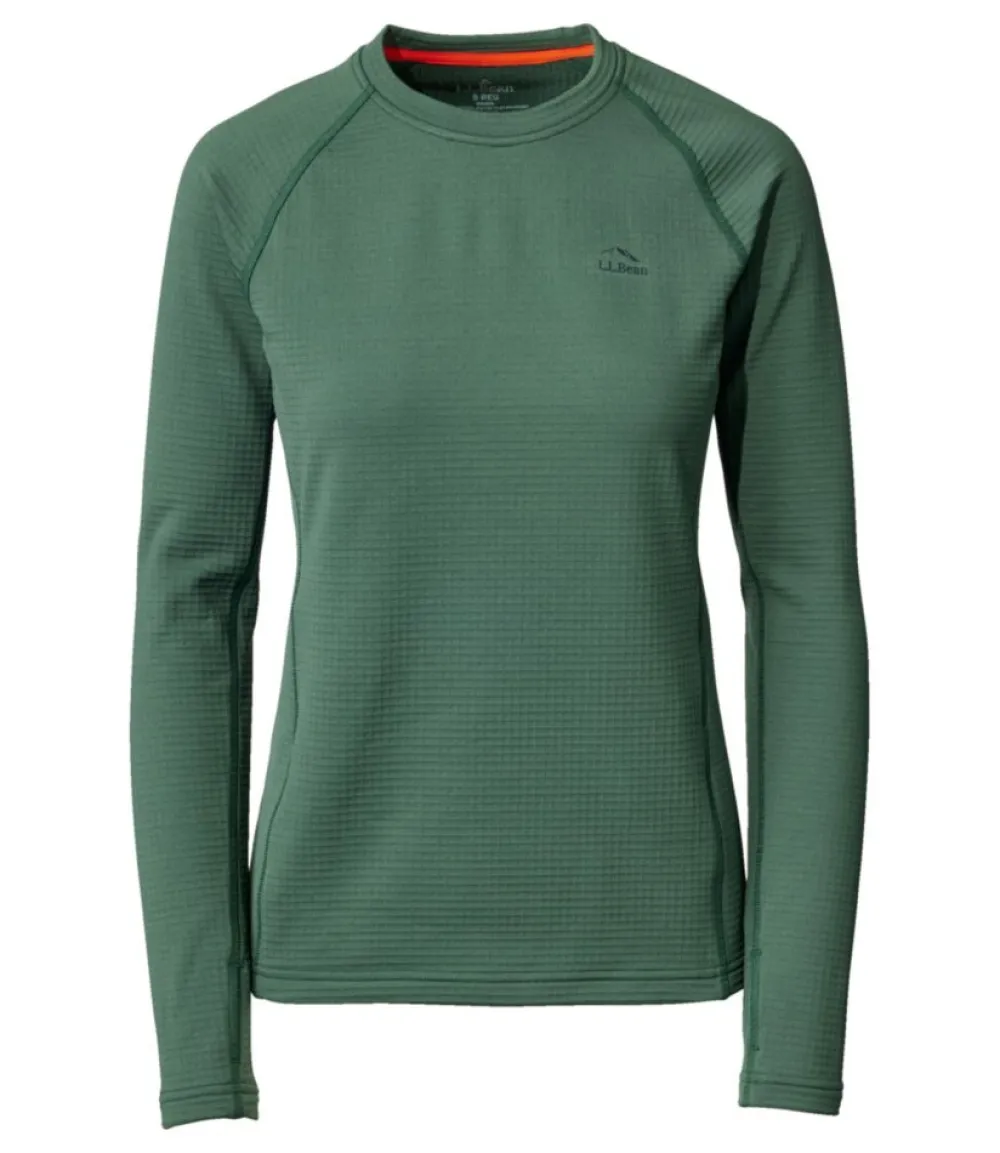 "Women's Heavyweight Base Layer Crew Top"-L.L.Bean Best