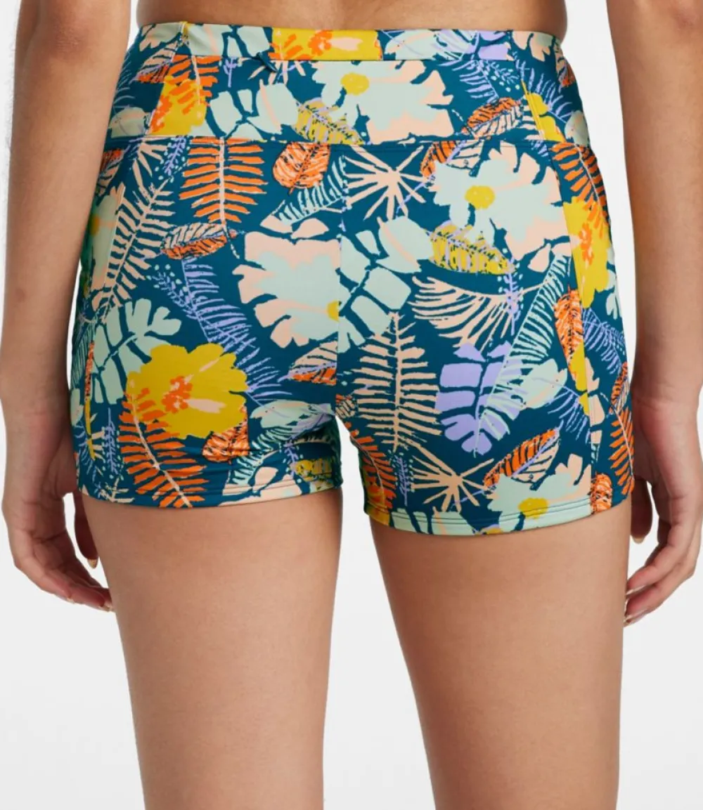 "Women's New Currents Swimwear, Swim Shorts Print"-L.L.Bean Cheap