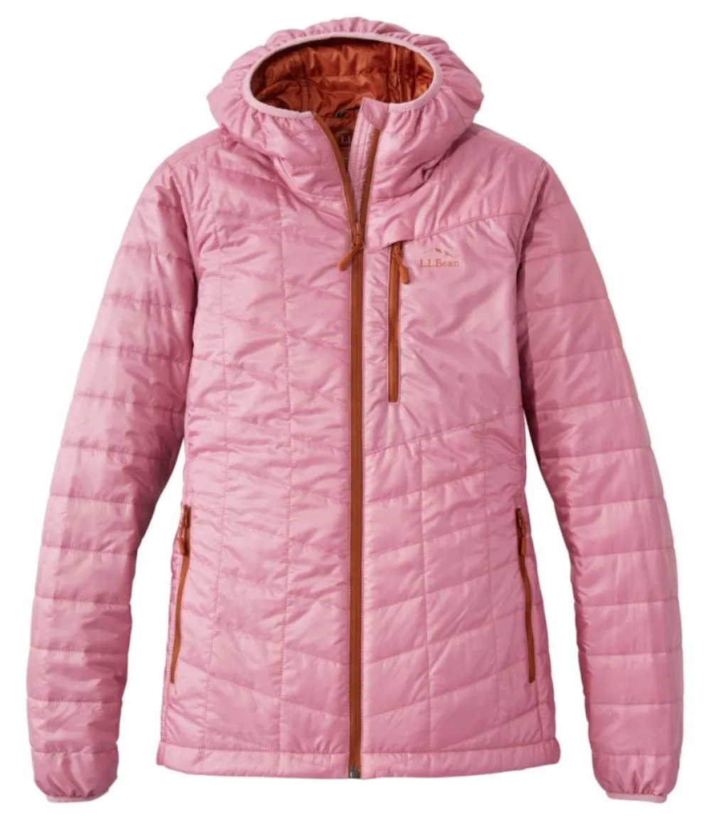 "Women's PrimaLoft Packaway Hooded Jacket"-L.L.Bean Best