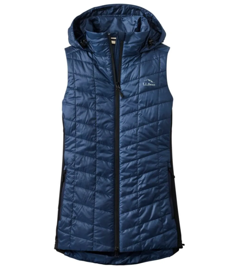 "Women's PrimaLoft Packaway Long Vest"-L.L.Bean Best Sale