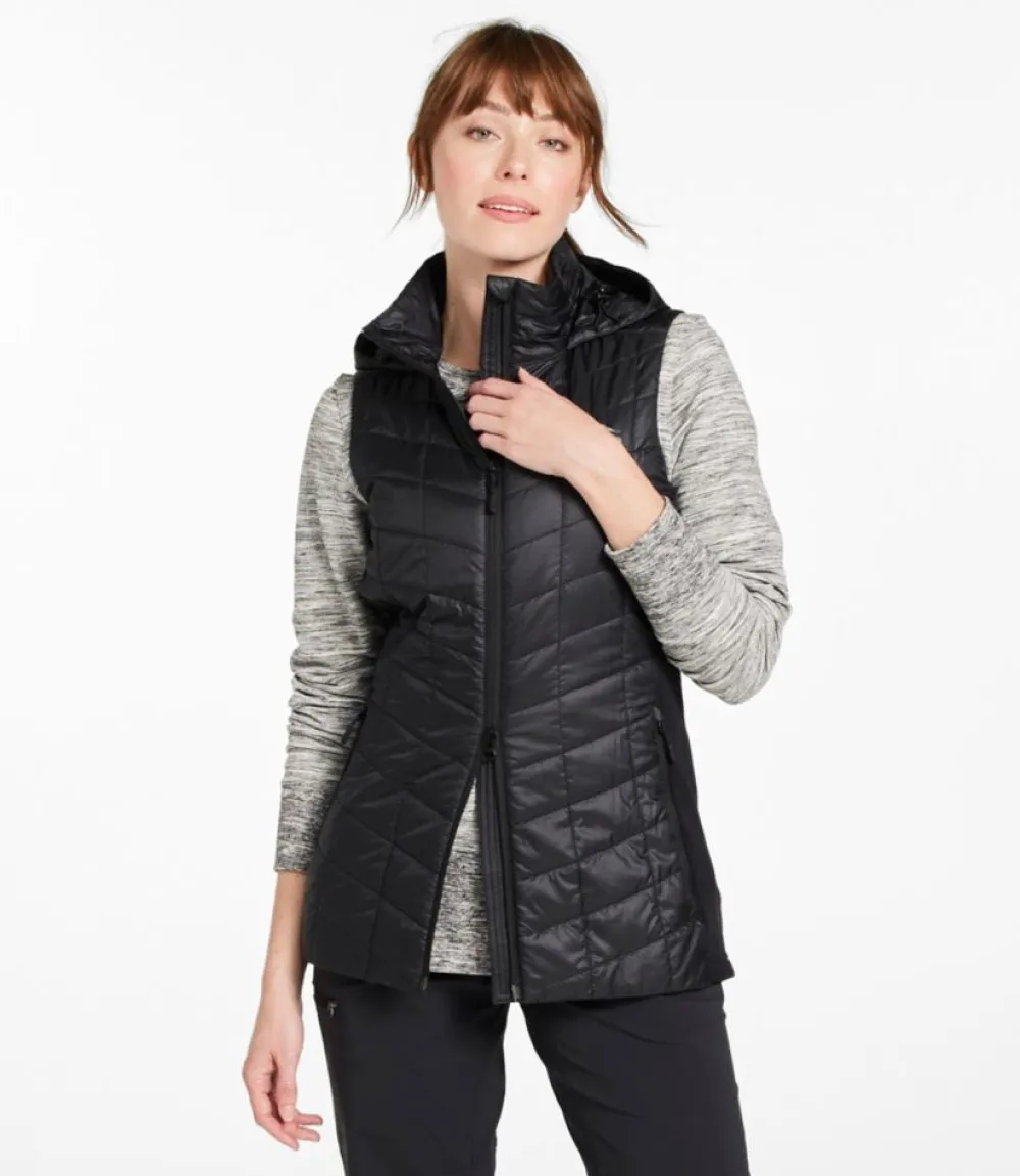 "Women's PrimaLoft Packaway Long Vest"-L.L.Bean Best Sale