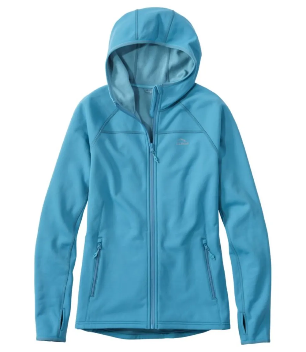 "Women's PrimaLoft ThermaStretch Fleece Jacket, Hooded Full-Zip"-L.L.Bean Best