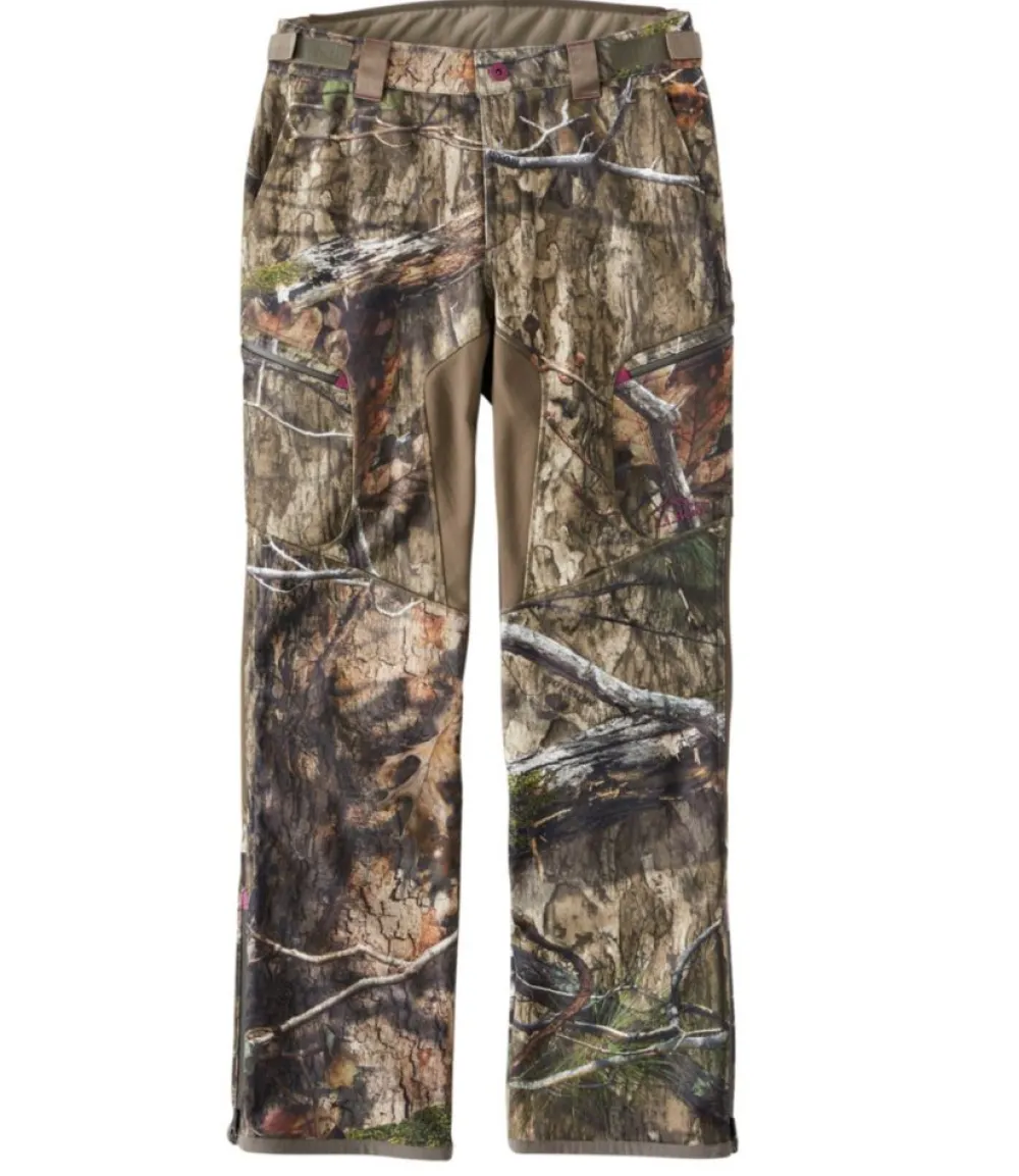 "Women's Ridge Runner Soft-Shell Hunting Pants, High-Rise Camo"-L.L.Bean Clearance