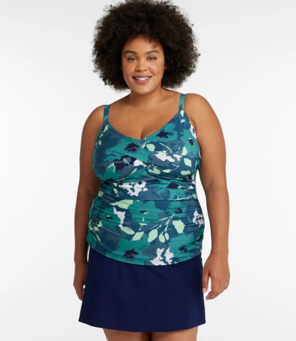 "Women's Shaping Swimwear, Tankini Top Print"-L.L.Bean Fashion