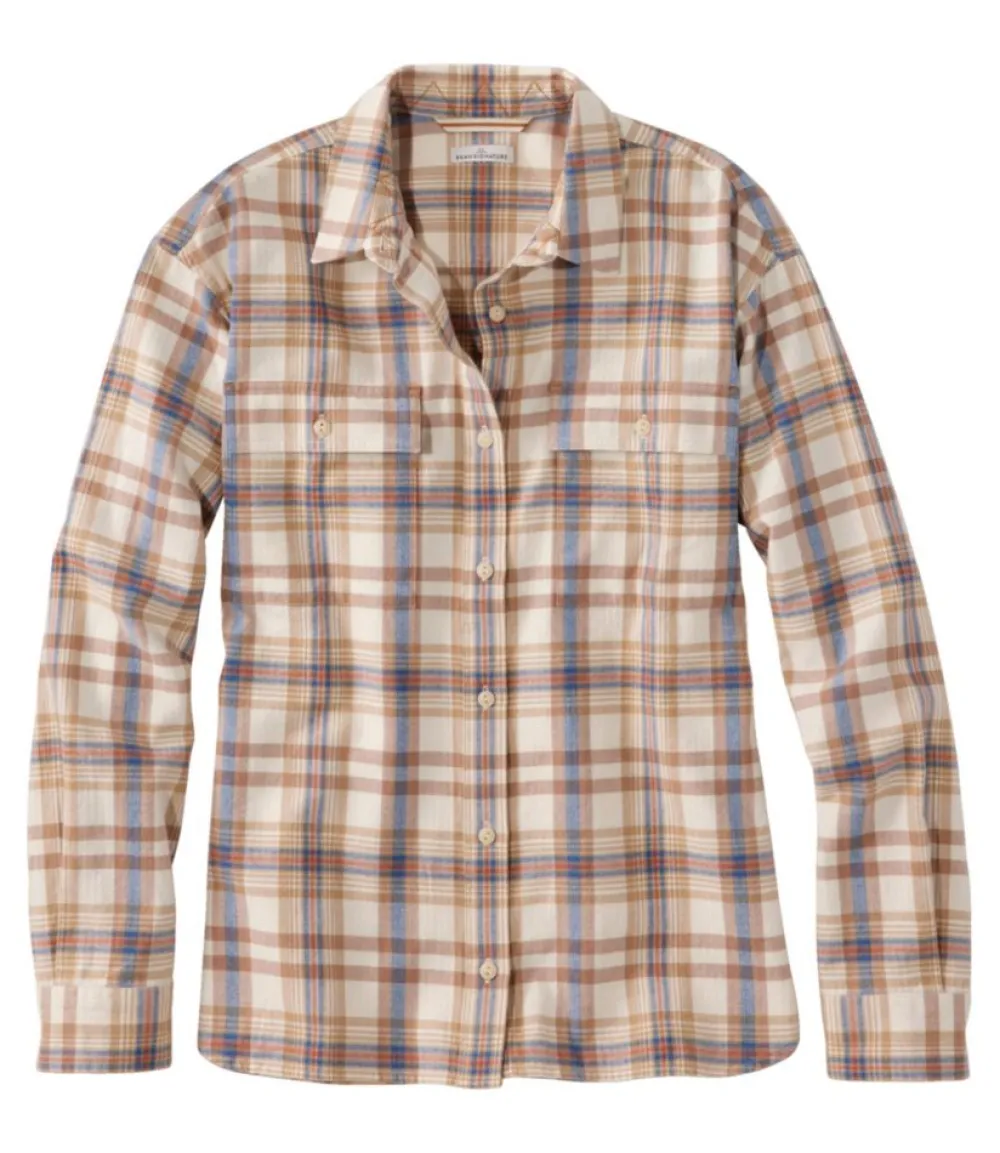 "Women's Signature Camp Flannel Shirt"-L.L.Bean Sale