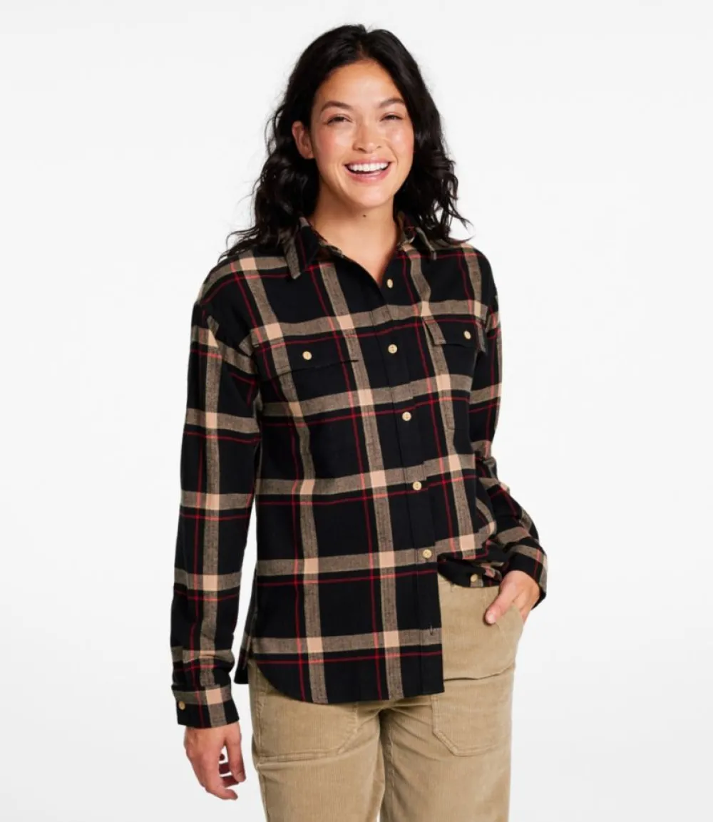 "Women's Signature Camp Flannel Shirt"-L.L.Bean Sale