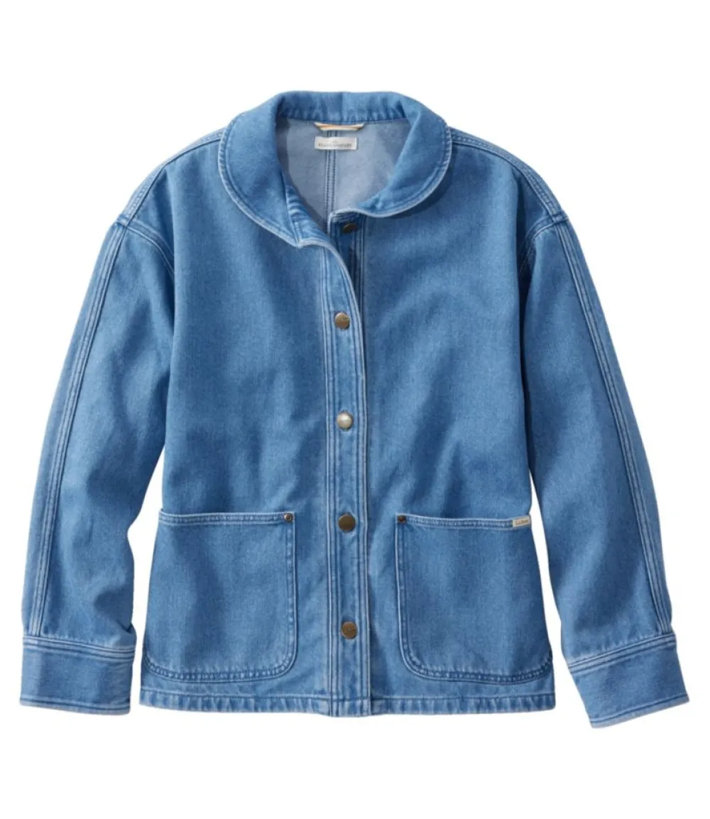 "Women's Signature Denim Chore Shirt"-L.L.Bean Outlet