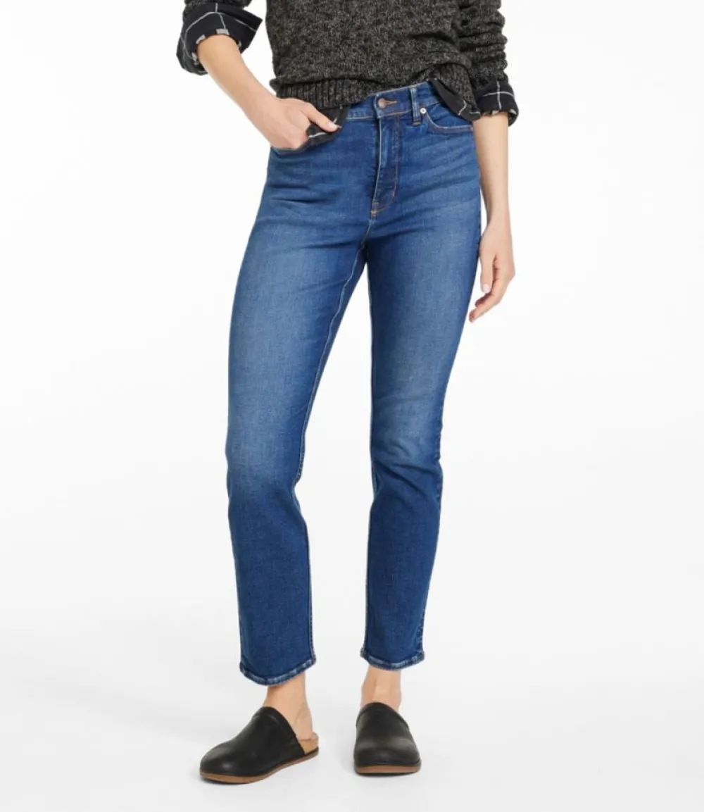 "Women's Signature Super Stretch Jeans, High-Rise Skinny-Leg"-L.L.Bean Cheap