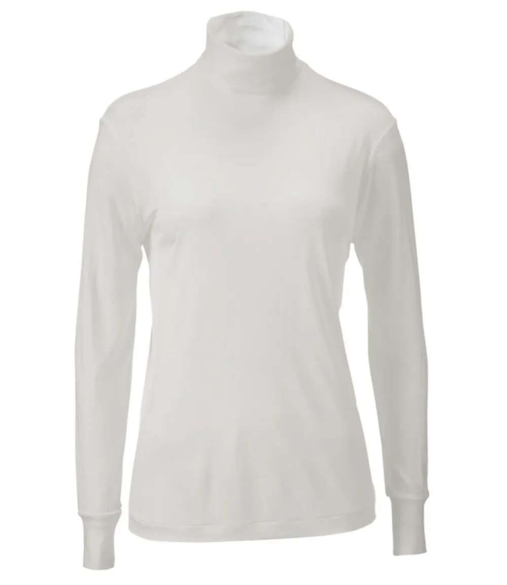 "Women's Silk Underwear, Turtleneck"-L.L.Bean Best