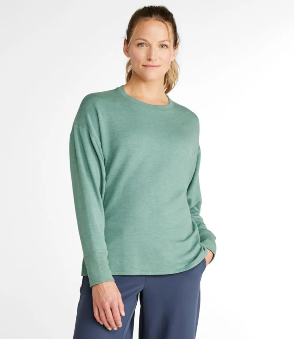 "Women's SoftFlex Crewneck Dolman Sleeve Pullover"-L.L.Bean Best