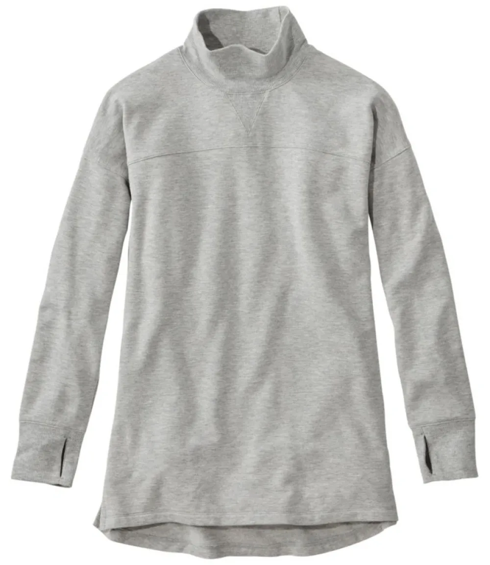 "Women's SoftFlex Mockneck Pullover"-L.L.Bean Best Sale