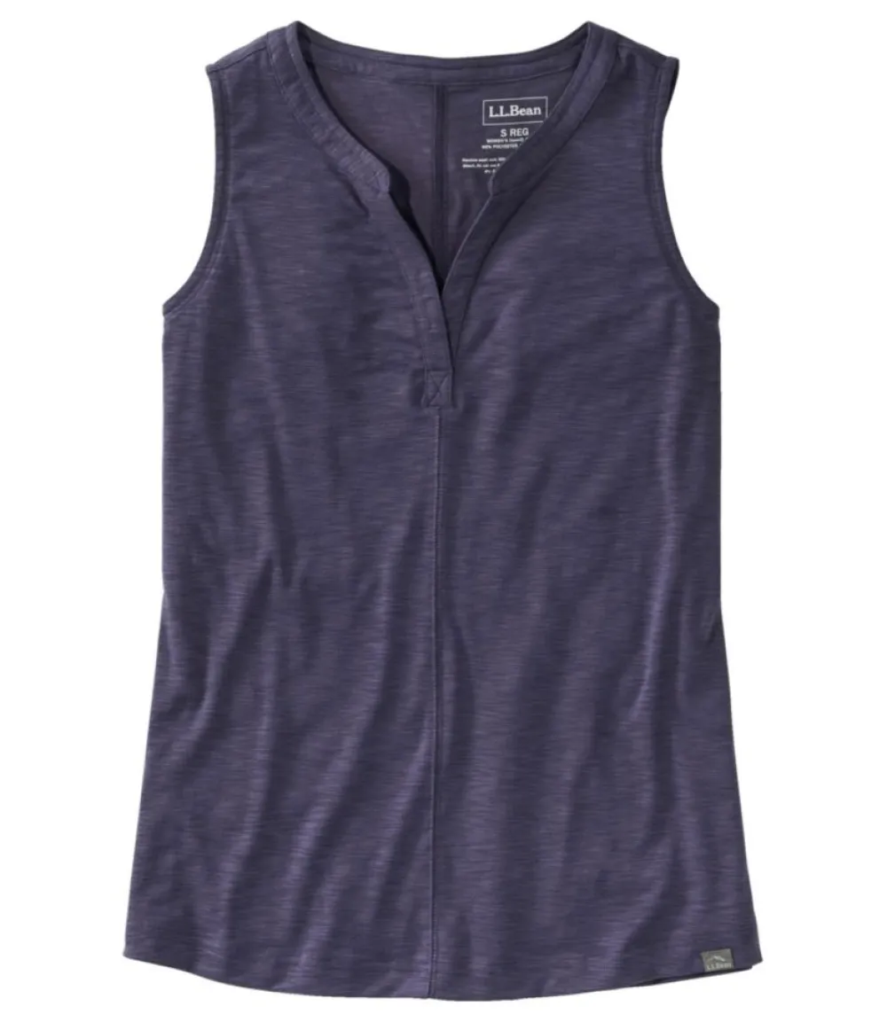 "Women's Streamside Tank, Splitneck"-L.L.Bean Outlet