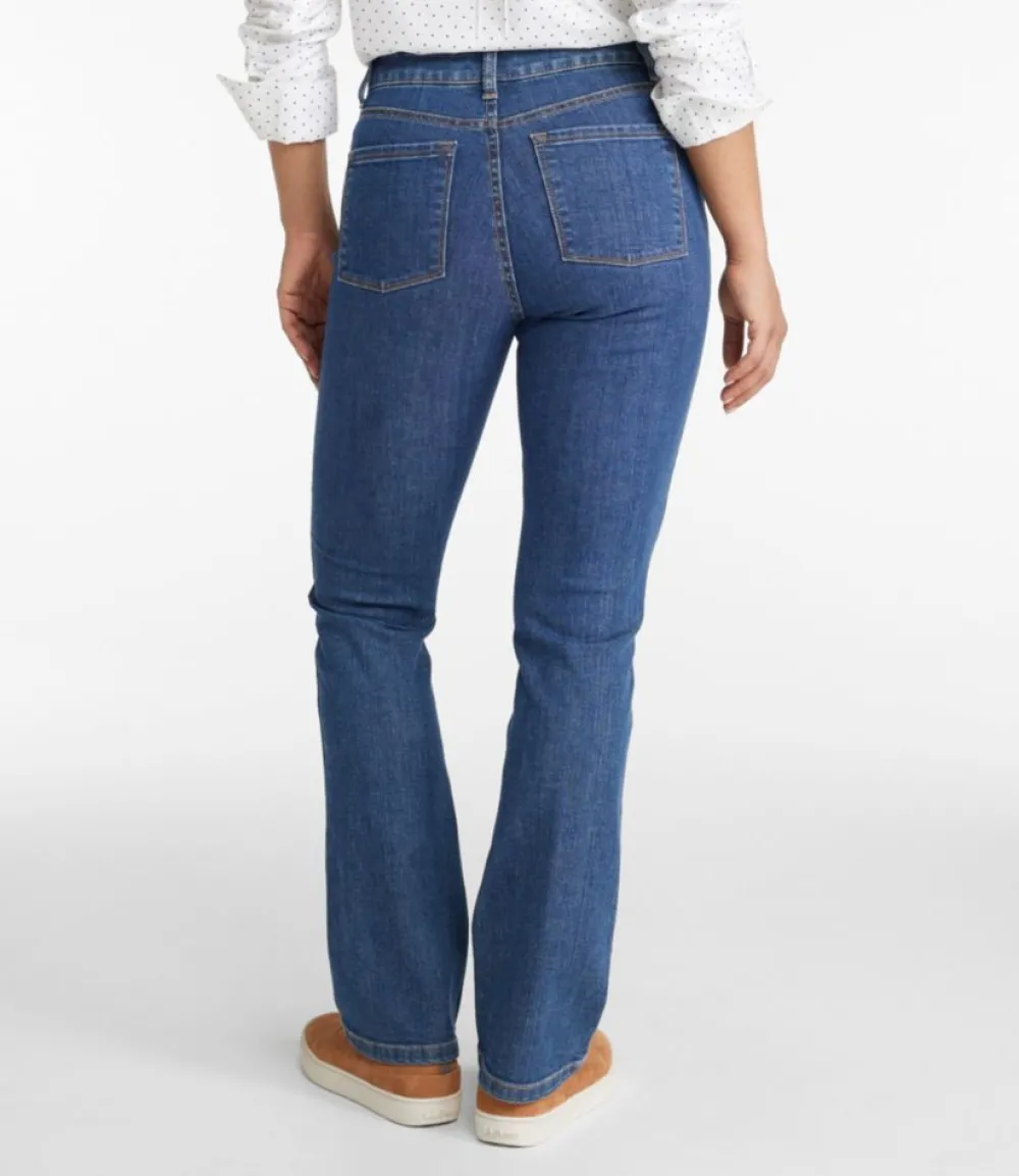 "Women's True Shape Jeans, High-Rise Bootcut"-L.L.Bean Fashion