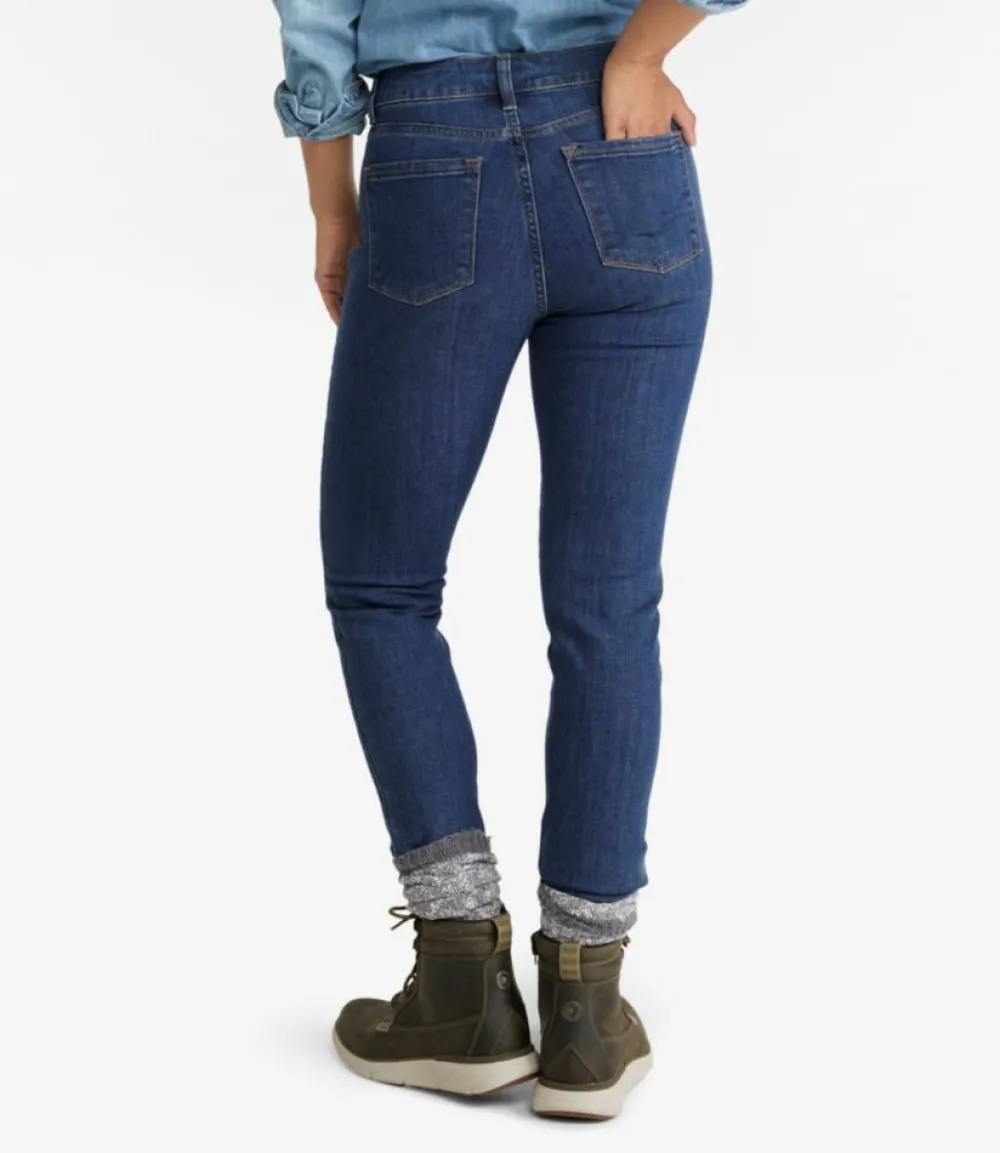 "Women's True Shape Jeans, High-Rise Skinny-Leg"-L.L.Bean Sale