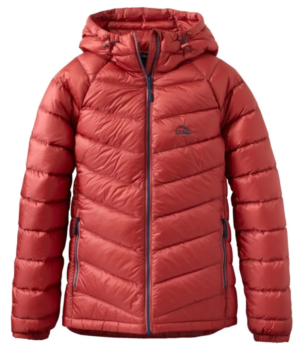 "Women's Ultralight 850 Down Hooded Jacket"-L.L.Bean New