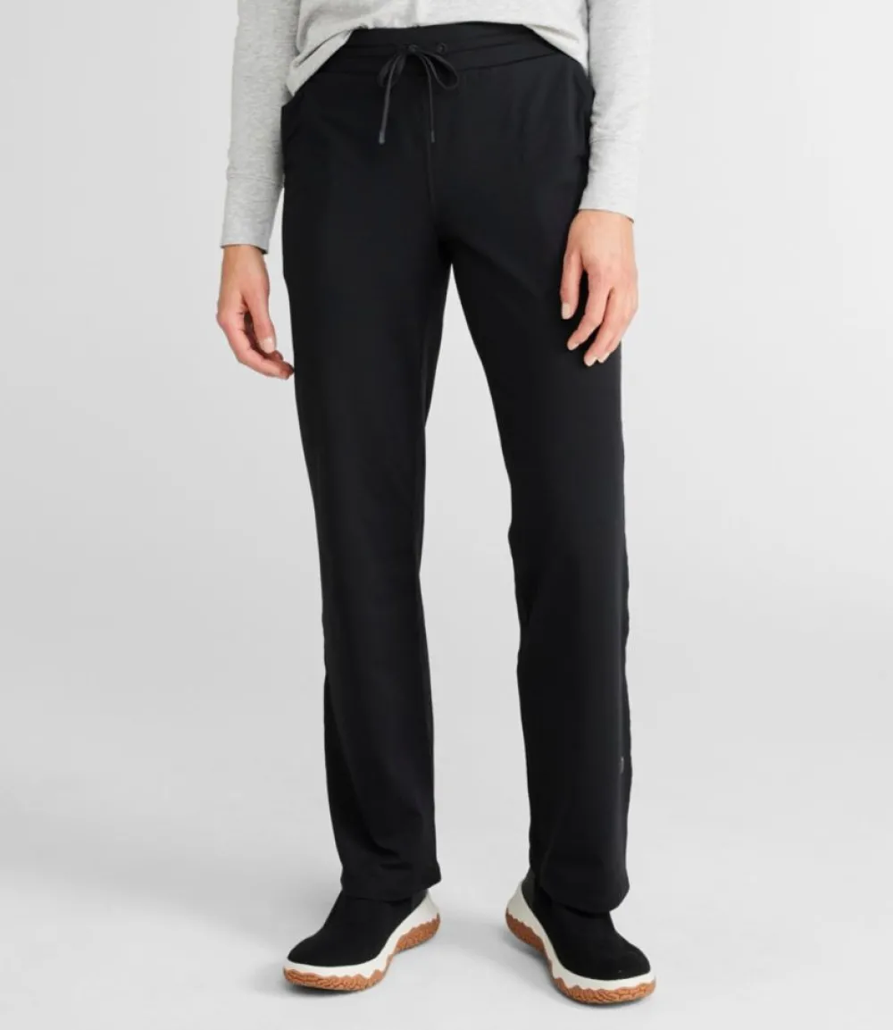 "Women's VentureSoft Knit Pants, Straight-Leg"-L.L.Bean Outlet