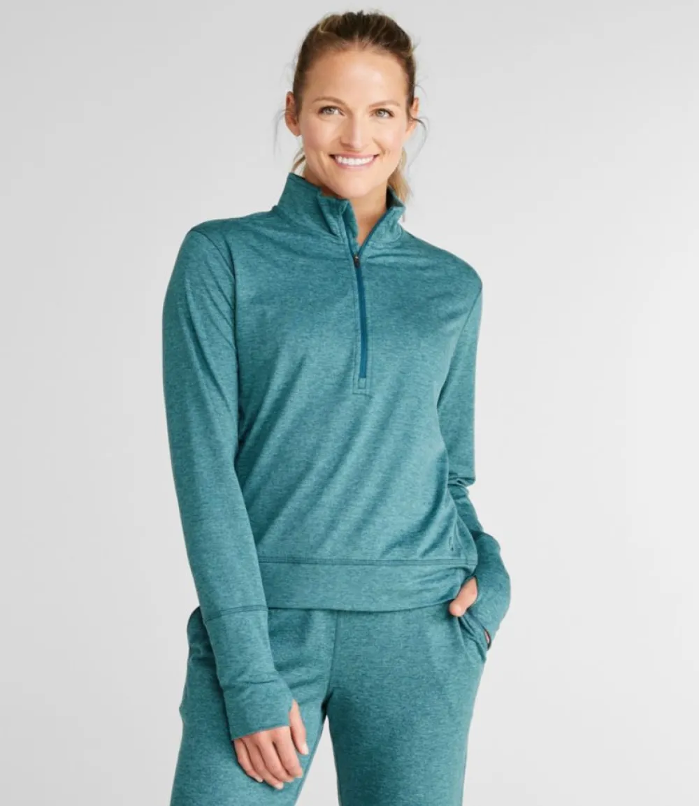 "Women's VentureSoft Pullover, Quarter-Zip"-L.L.Bean Online